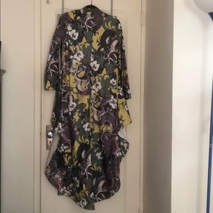 Dragon 🐉 Floral 🌼 High Low Jacket